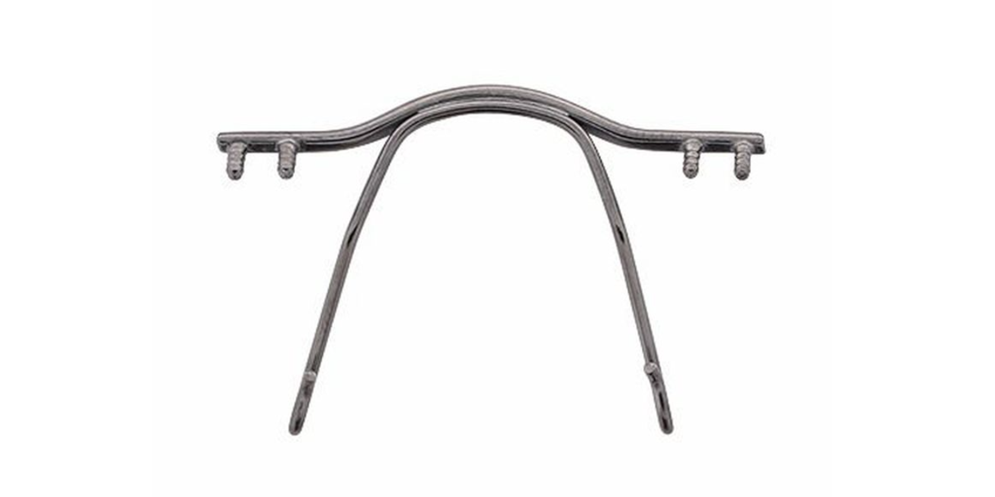 Ponti in acciaio per glasant attacco a perni plastica