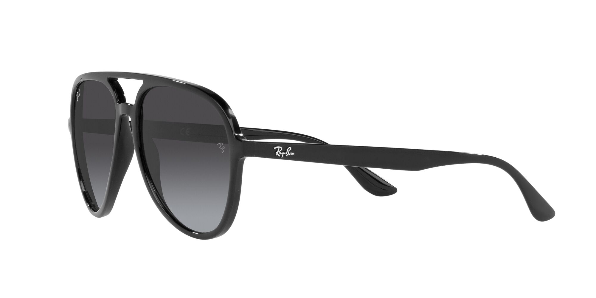 Total Black Ray Ban Modello A Goccia Ray-Ban® RB4376 601/8G 57
